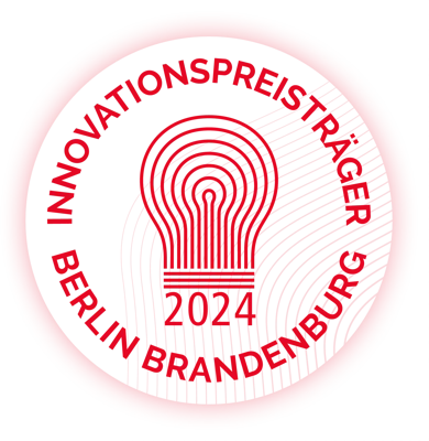 Berlin Brandenburg Innovation Award 2024 — winner badge